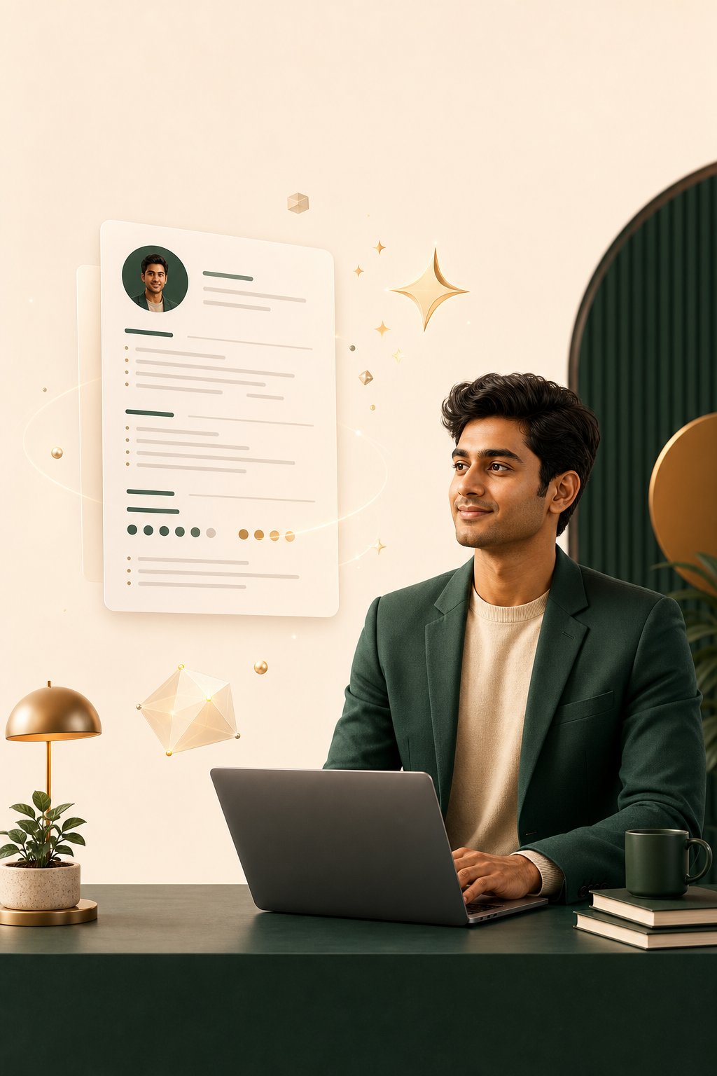 Professional using BanaoCV to build a career-ready resume